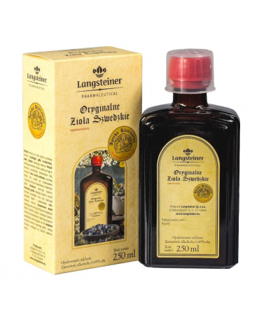 Oryginalne zioła szwedzkie 250 ml Langsteiner