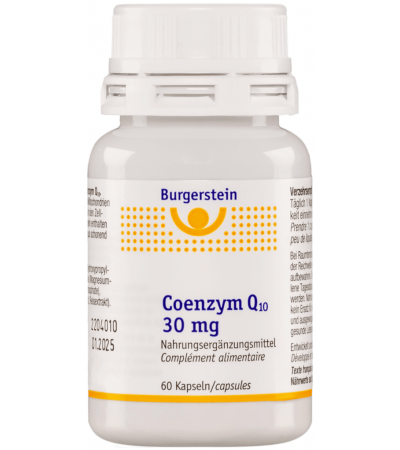 Burgerstein Coenzym Q10 30 mg Kapseln