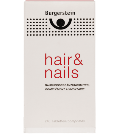 Burgerstein hair&nails 240 Stück